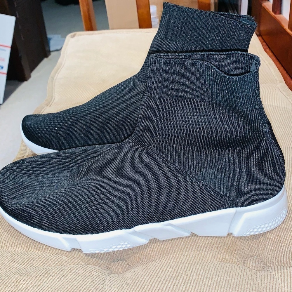 Bamboo Sock High Top Sneakers. - Picture 2 of 12